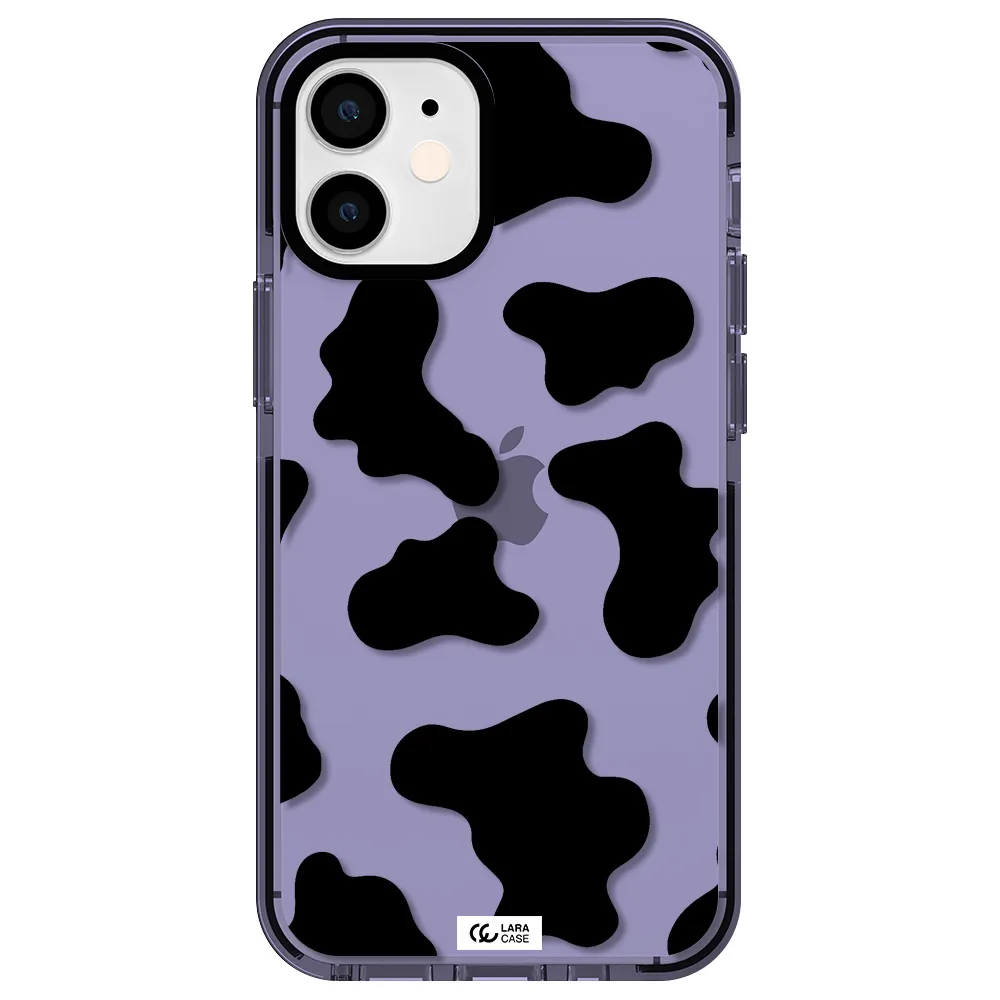 Cow Print Apple iPhone 12 mini impact Lilac Case