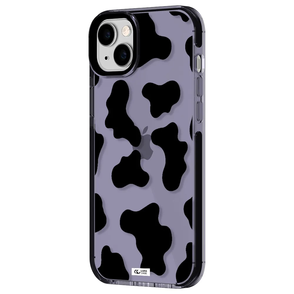 Cow Print Apple iPhone 14 plus impact Lilac Case