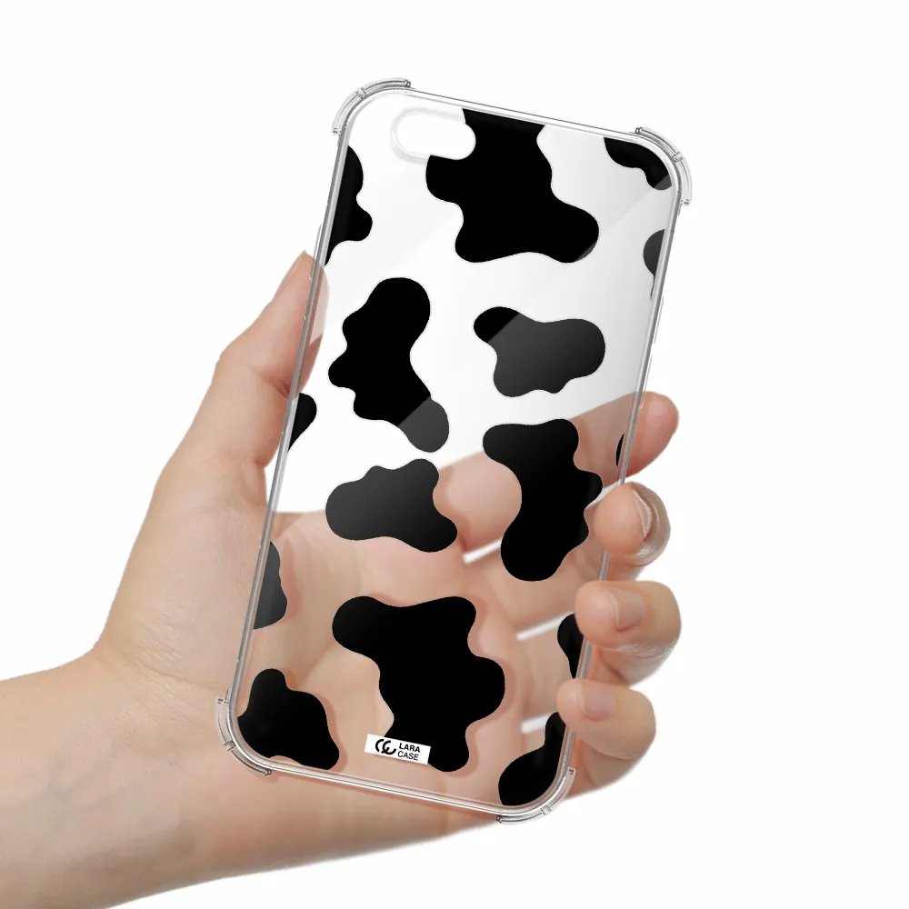 Cow Print Apple iPhone 6 Clear PC Case