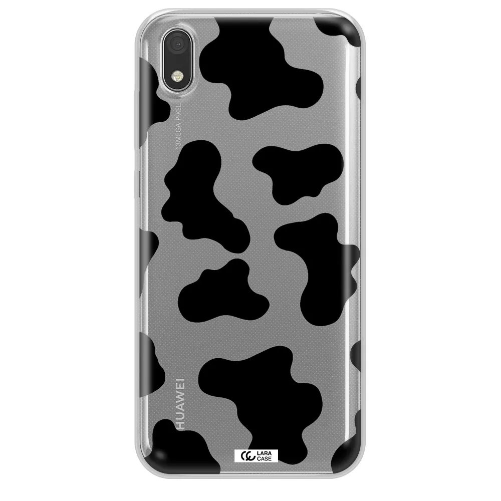 Cow Print Huawei Honor 8S Clear TPU Case