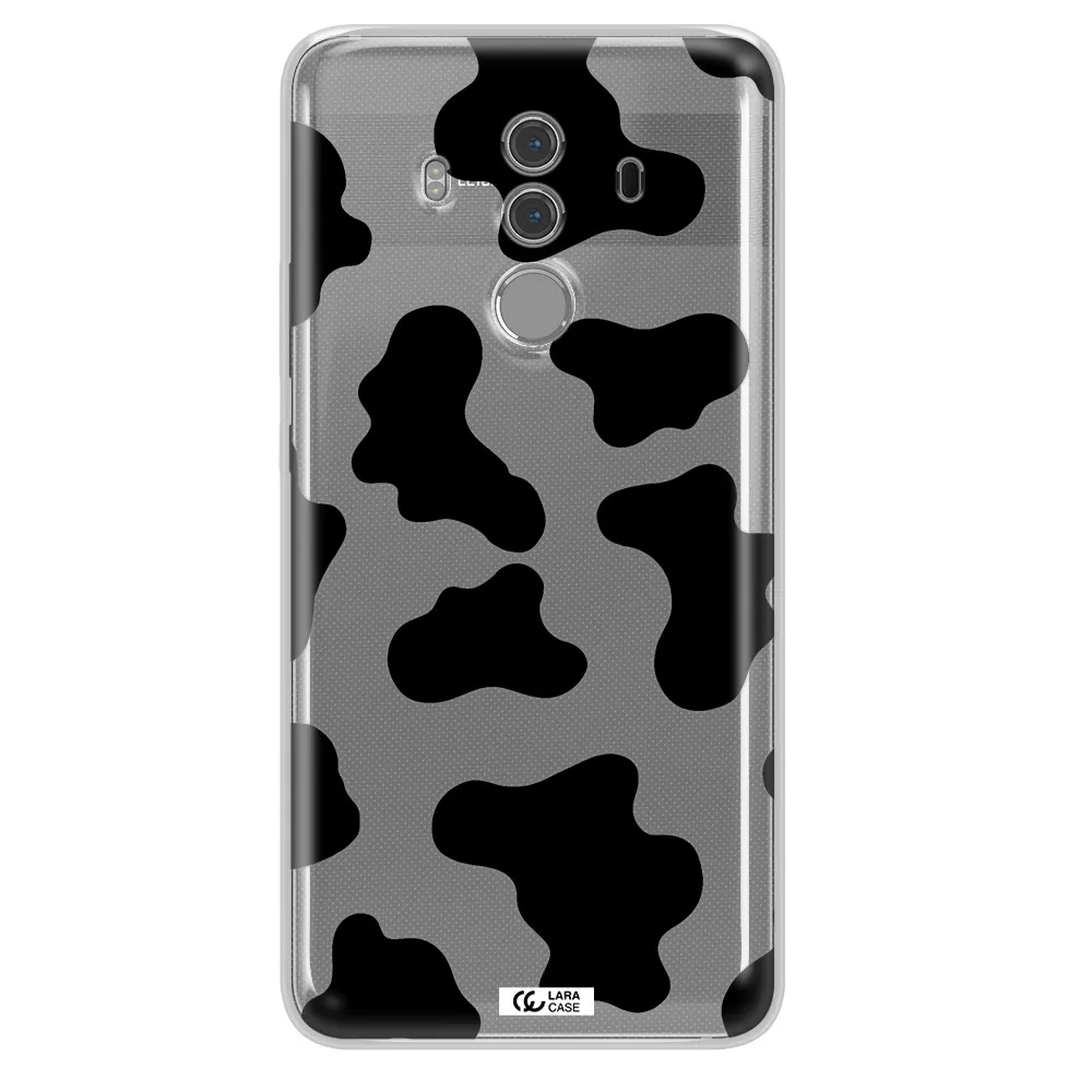 Cow Print Huawei Mate 10 Pro Clear TPU Case