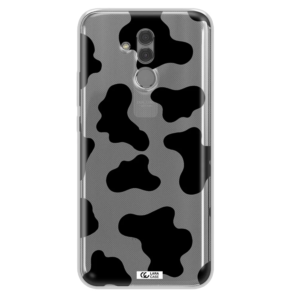 Cow Print Huawei Mate 20 Lite Clear TPU Case