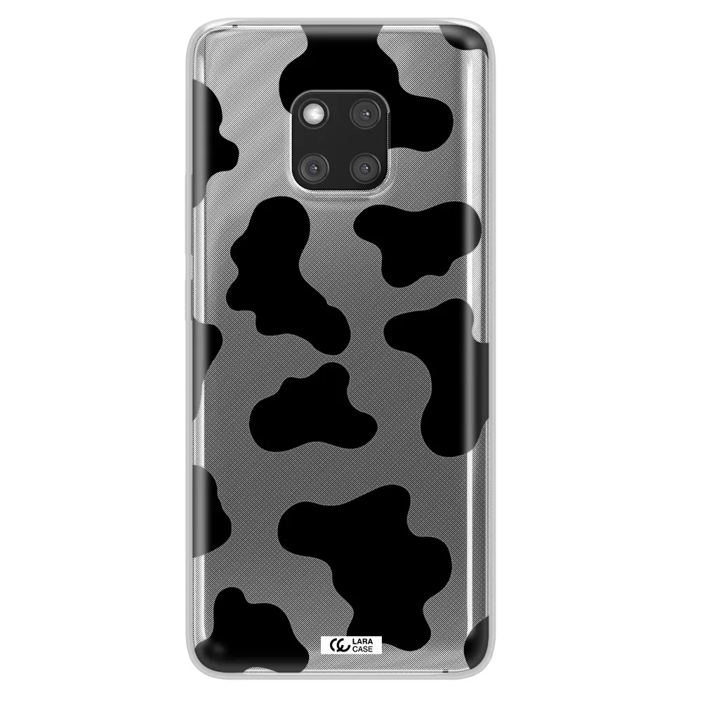 Cow Print Huawei Mate 20 Pro Clear TPU Case