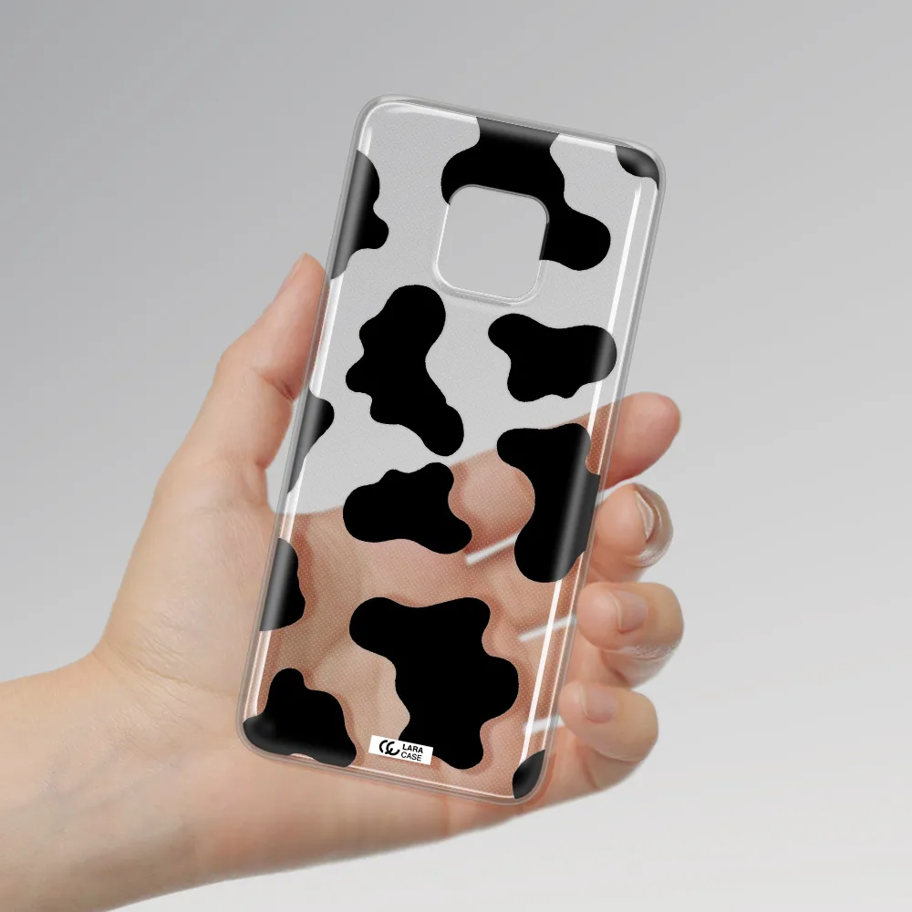 Cow Print Huawei Mate 20 Pro Clear TPU Case