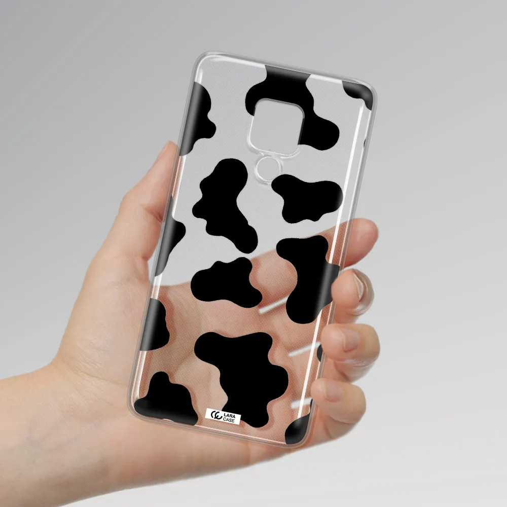 Cow Print Huawei Mate 20X Clear TPU Case