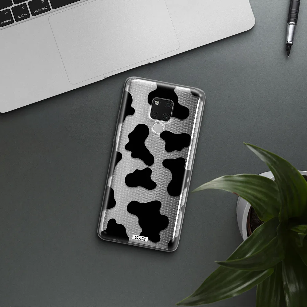 Cow Print Huawei Mate 20X Clear TPU Case