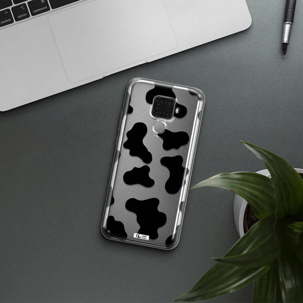 Cow Print Huawei Mate 30 Lite Clear TPU Case