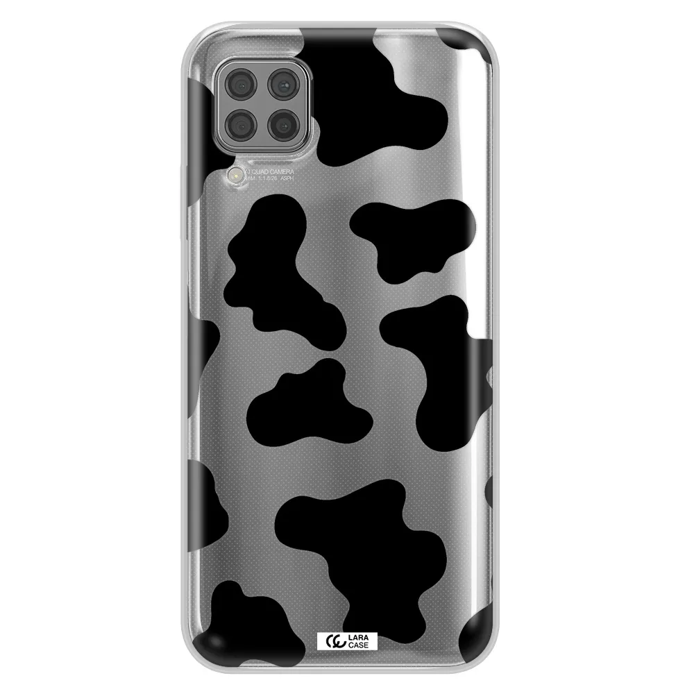 Cow Print Huawei P40 Lite Clear TPU Case