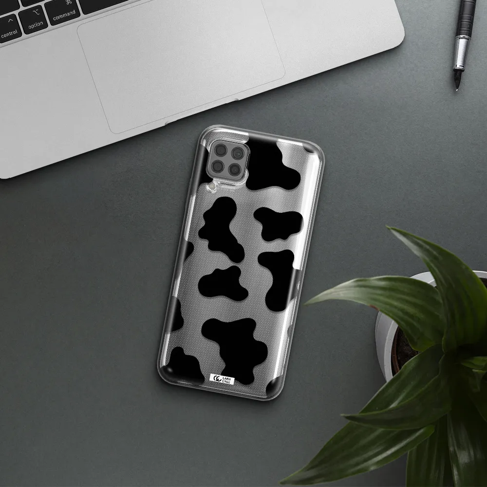 Cow Print Huawei P40 Lite Clear TPU Case