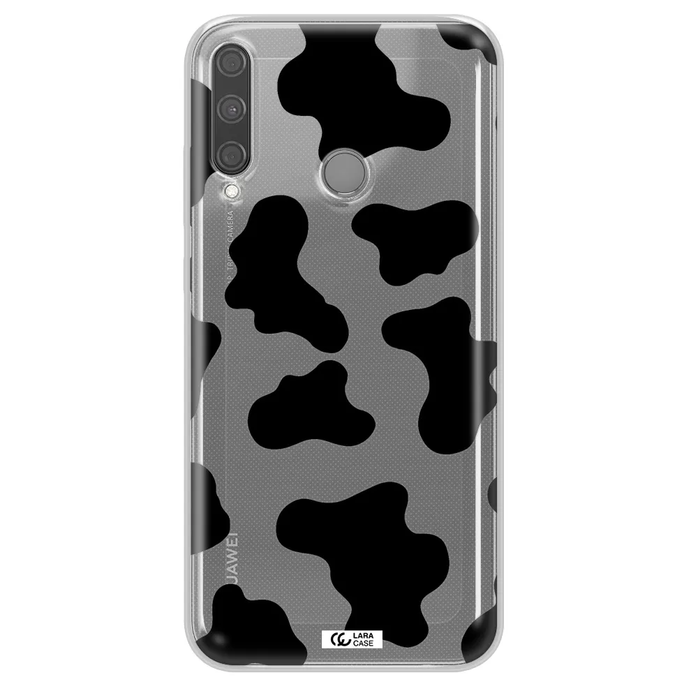 Cow Print Huawei P40 Lite E Clear TPU Case