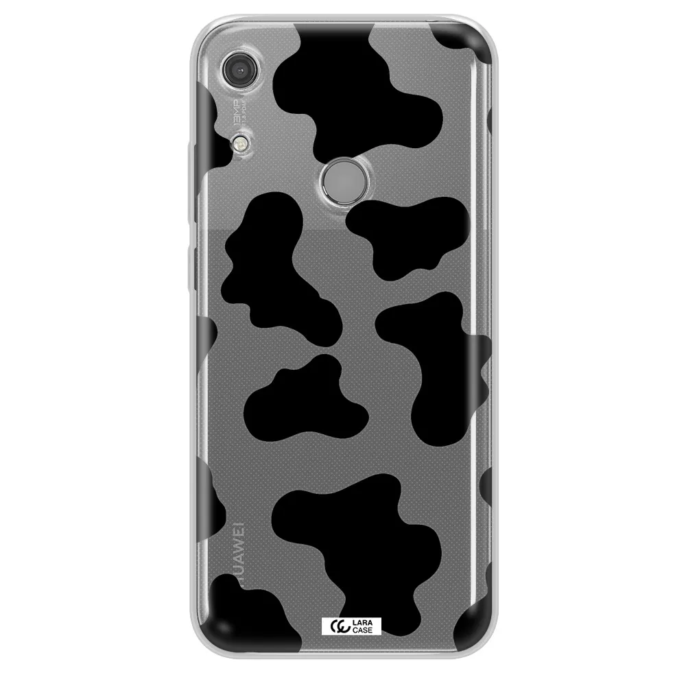 Cow Print Huawei Y6S Clear TPU Case
