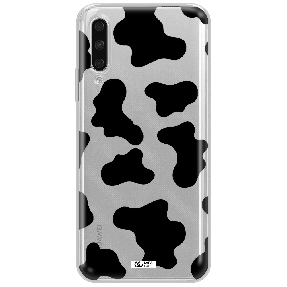 Cow Print Huawei Y9S Clear Tpu Case