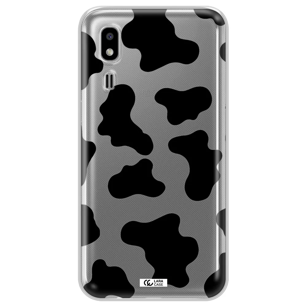Cow Print Samsung A2 Core Clear TPU Case