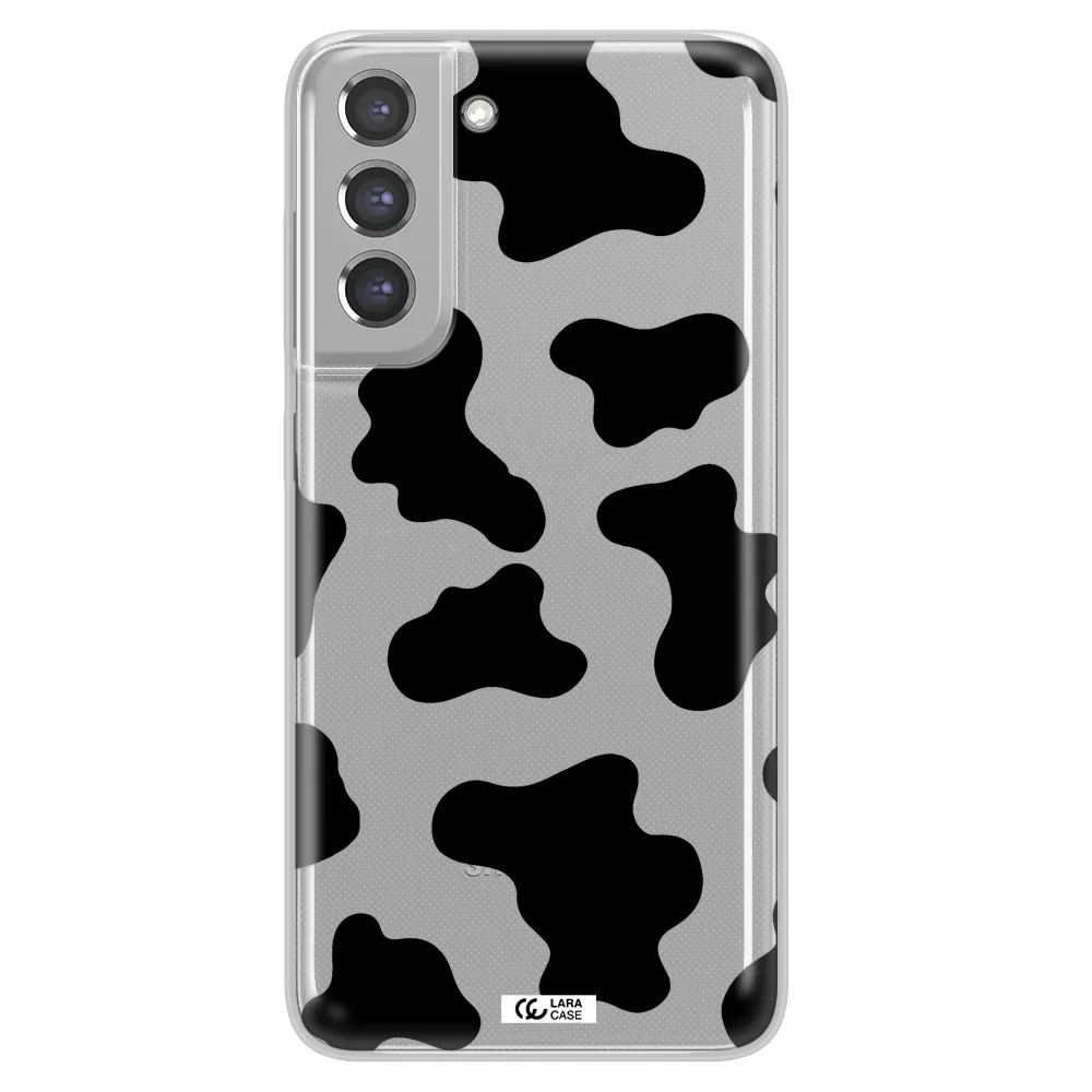 Cow Print Samsung A21 Fe Clear TPU Case