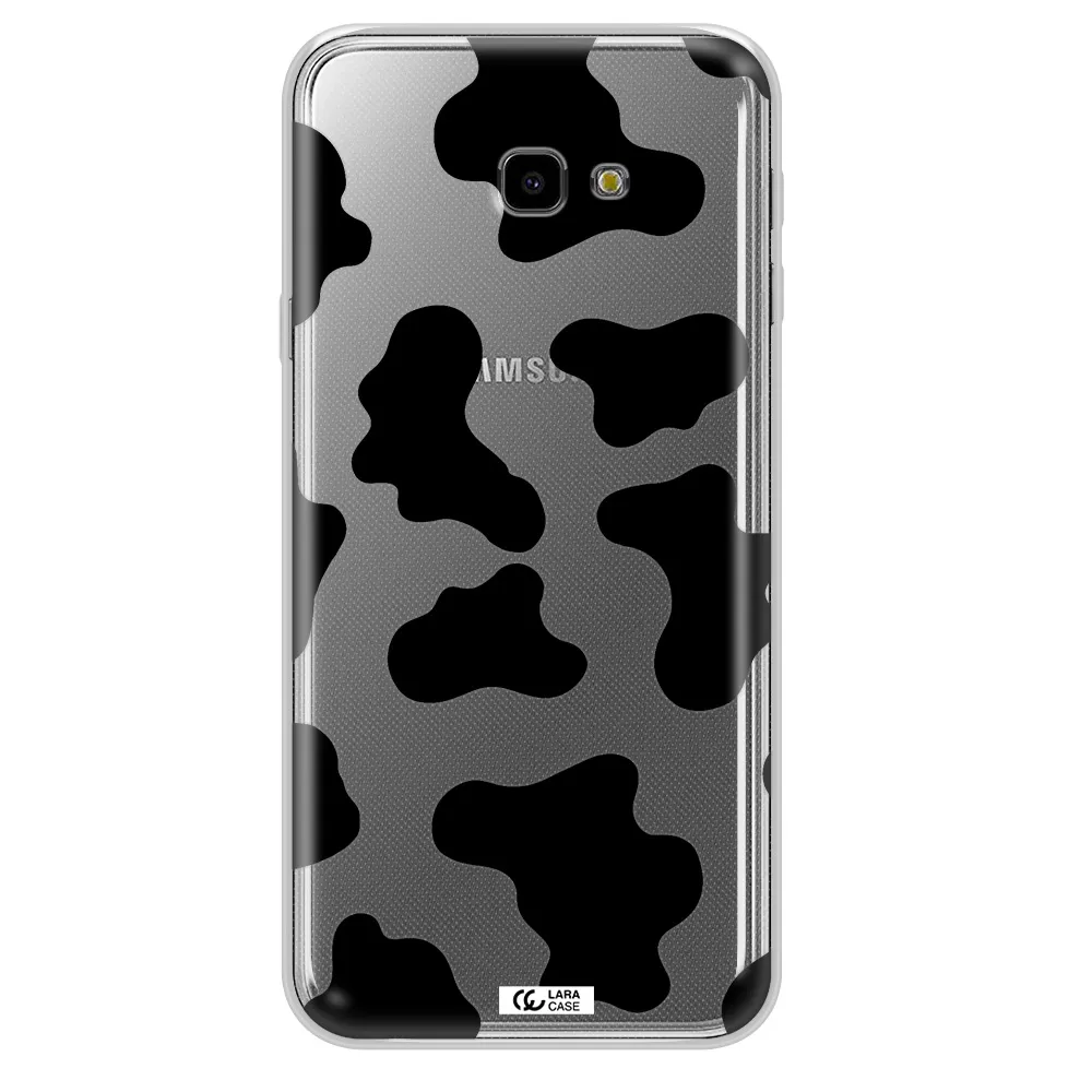 Cow Print Samsung J4 Plus Clear TPU Case