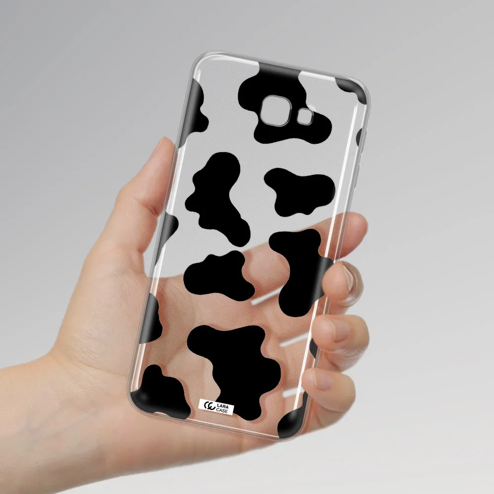 Cow Print Samsung J5 Prime Clear TPU Case