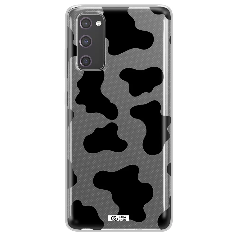 Cow Print Samsung S20 Fe Clear TPU Case