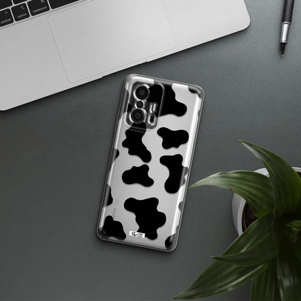Cow Print Xiaomi 11T Pro Clear Tpu Case