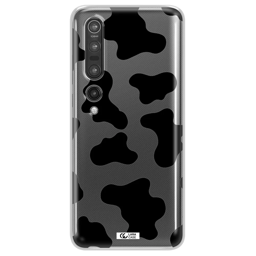 Cow Print Xiaomi Mi 10 Pro Clear TPU Case