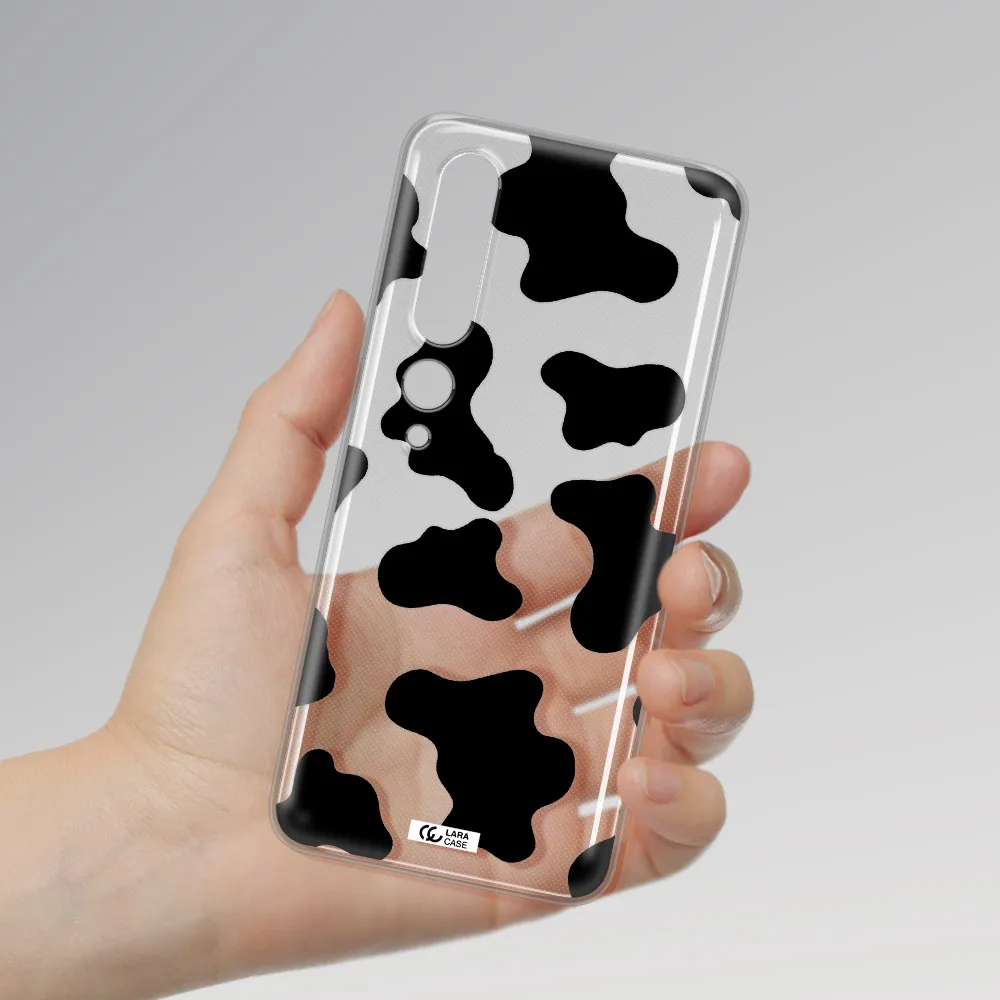 Cow Print Xiaomi Mi 10 Pro Clear TPU Case