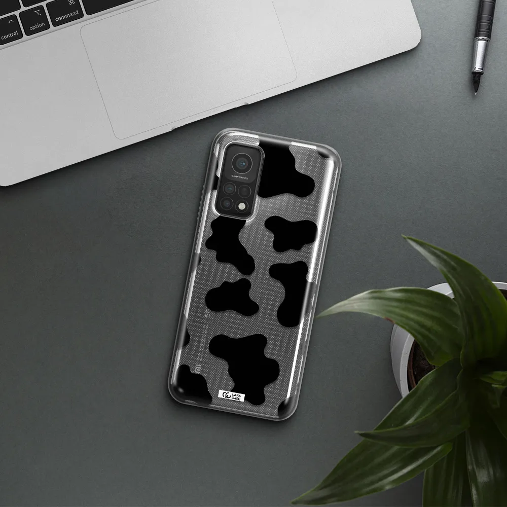 Cow Print Xiaomi Mi 10T Clear TPU Case