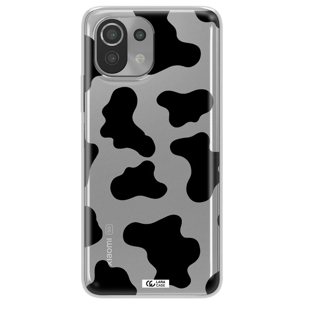 Cow Print Xiaomi Mi 11 Lite Clear TPU Case