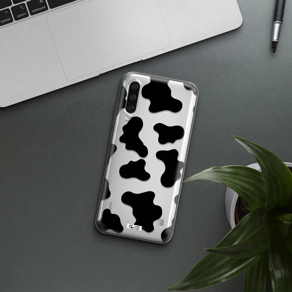 Cow Print Xiaomi Mi A3 Clear Tpu Case