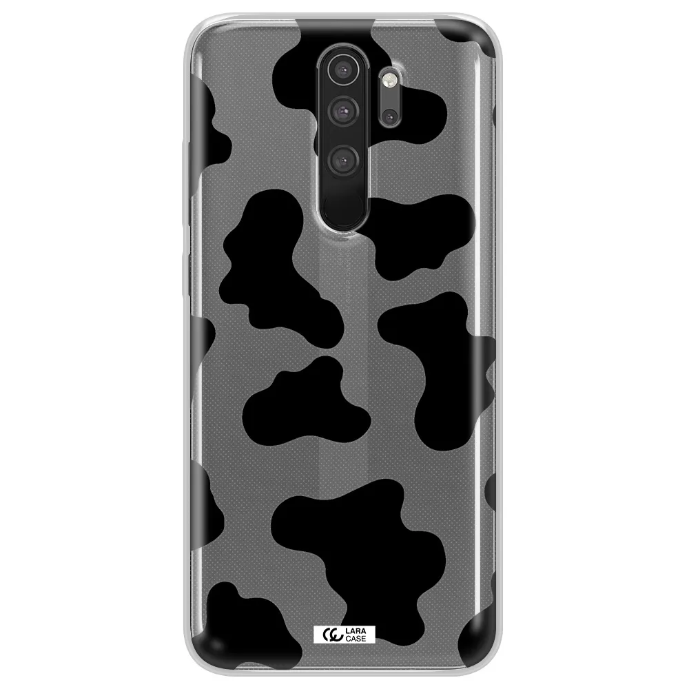Cow Print Xiaomi Note 8 Pro Clear TPU Case