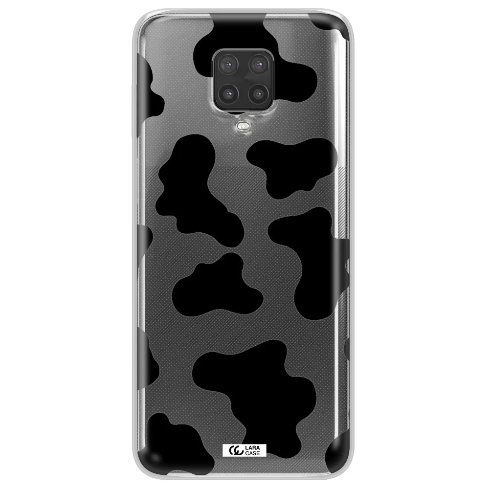 Cow Print Xiaomi Note 9 Pro Clear TPU Case