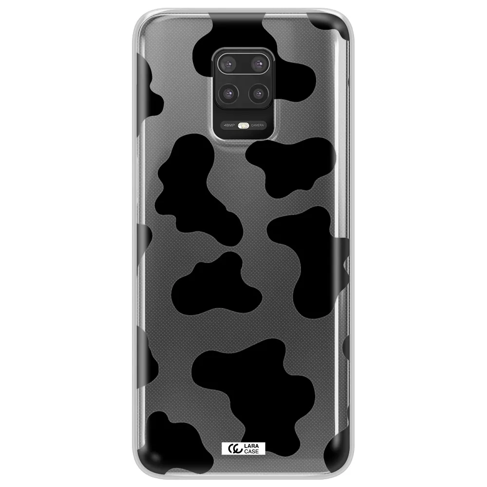 Cow Print Xiaomi Note 9S Clear TPU Case