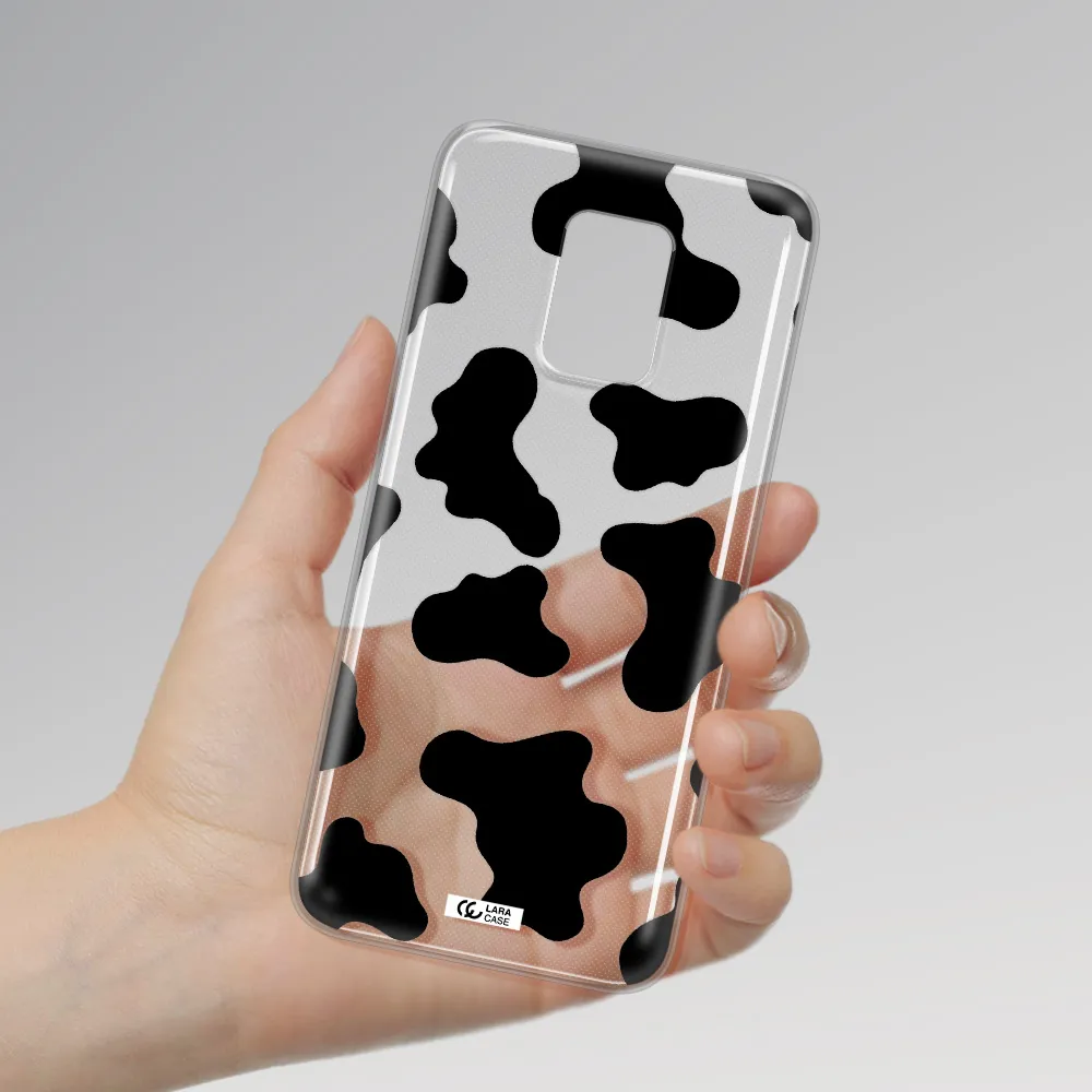 Cow Print Xiaomi Note 9S Clear TPU Case