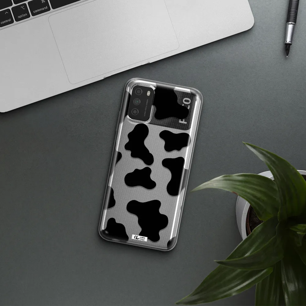 Cow Print Xiaomi Poco M3 Clear TPU Case