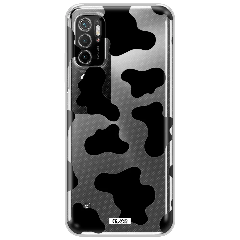Cow Print Xiaomi Poco M3 Pro Clear Tpu Case