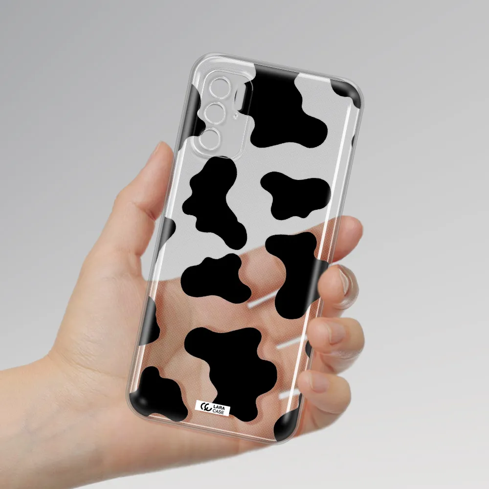 Cow Print Xiaomi Poco M4 Pro 5G Clear Tpu Case