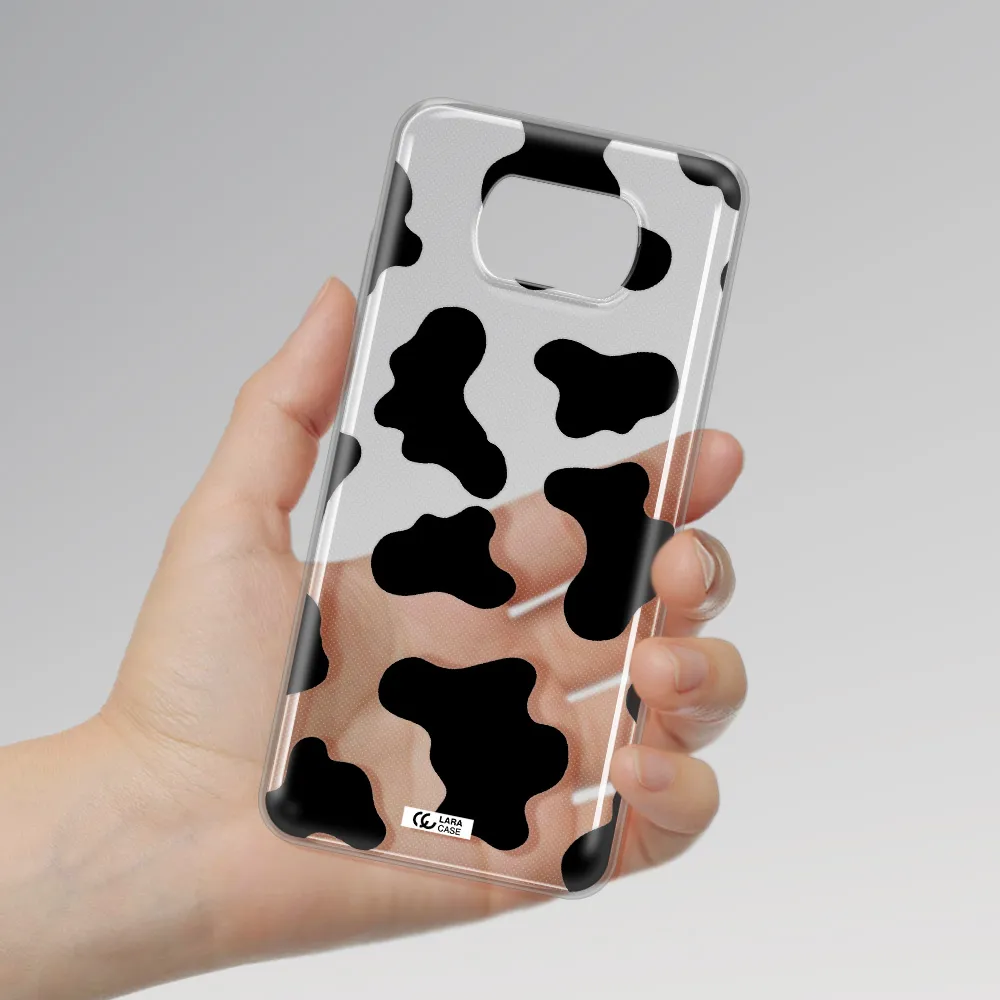 Cow Print Xiaomi Poco X3 Clear TPU Case