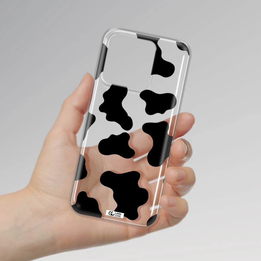 Cow Print Xiaomi Redmi 10A Clear TPU Case