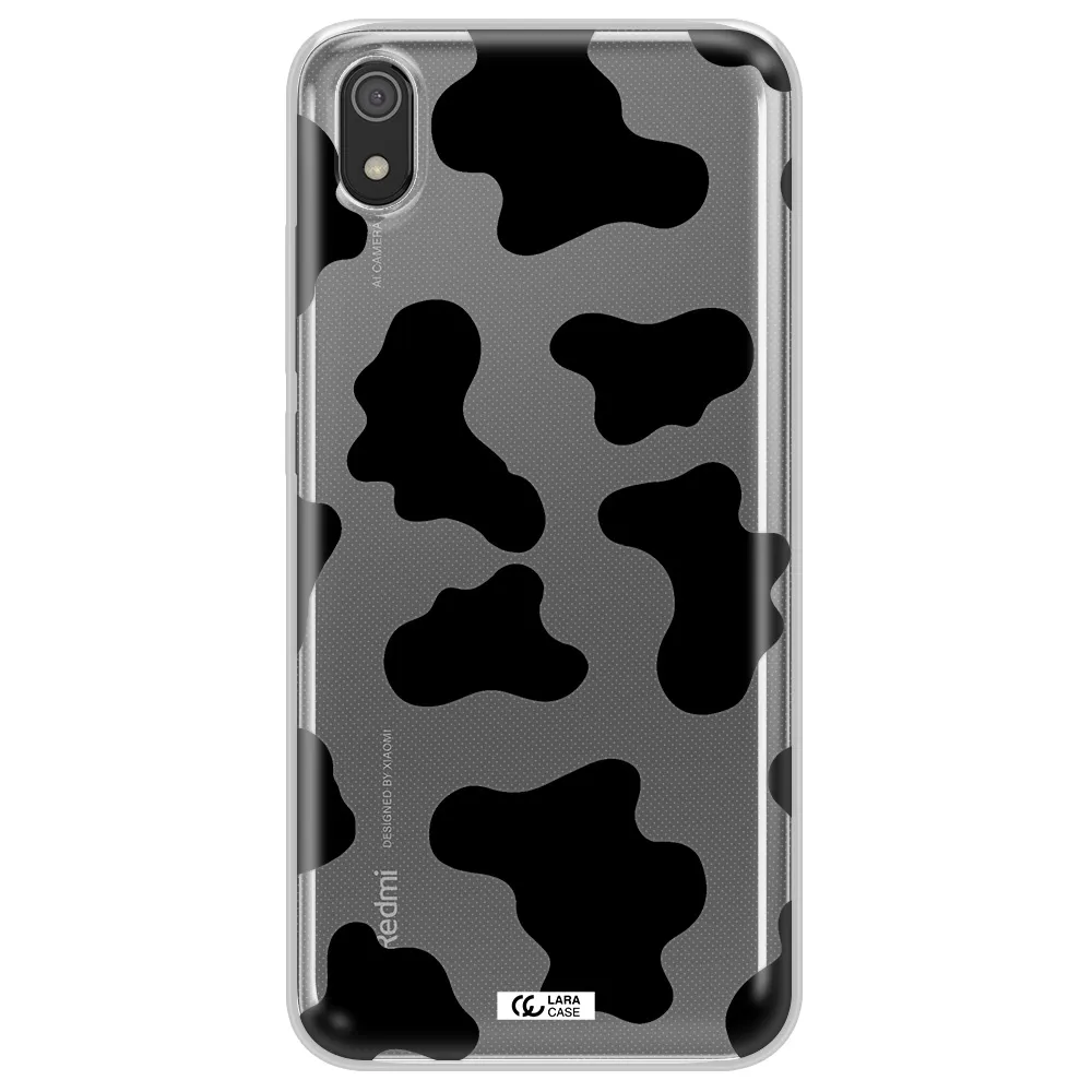 Cow Print Xiaomi Redmi 7A Clear TPU Case