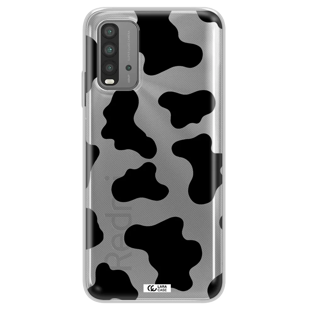 Cow Print Xiaomi Redmi 9T Clear TPU Case
