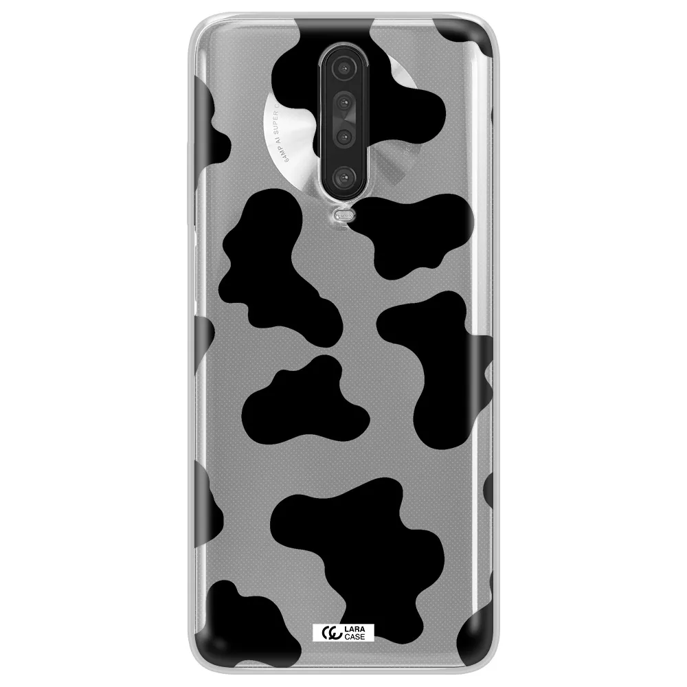 Cow Print Xiaomi Redmi K30 Clear TPU Case