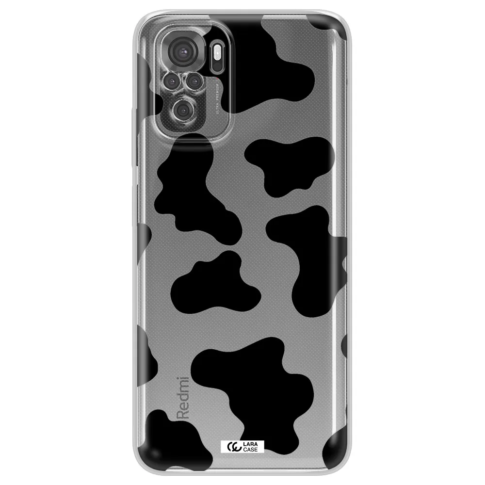 Cow Print Xiaomi Redmi Note 10S Clear Tpu Case