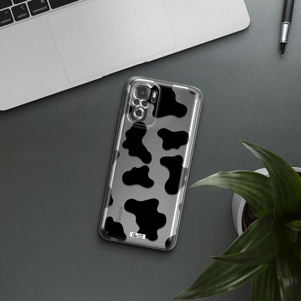 Cow Print Xiaomi Redmi Note 10S Clear Tpu Case