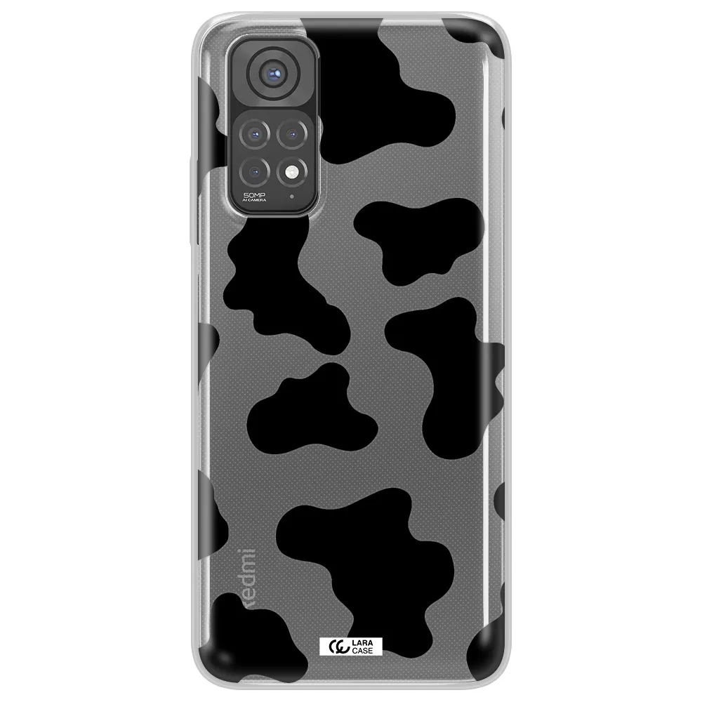 Cow Print Xiaomi Redmi Note 11 Clear TPU Case