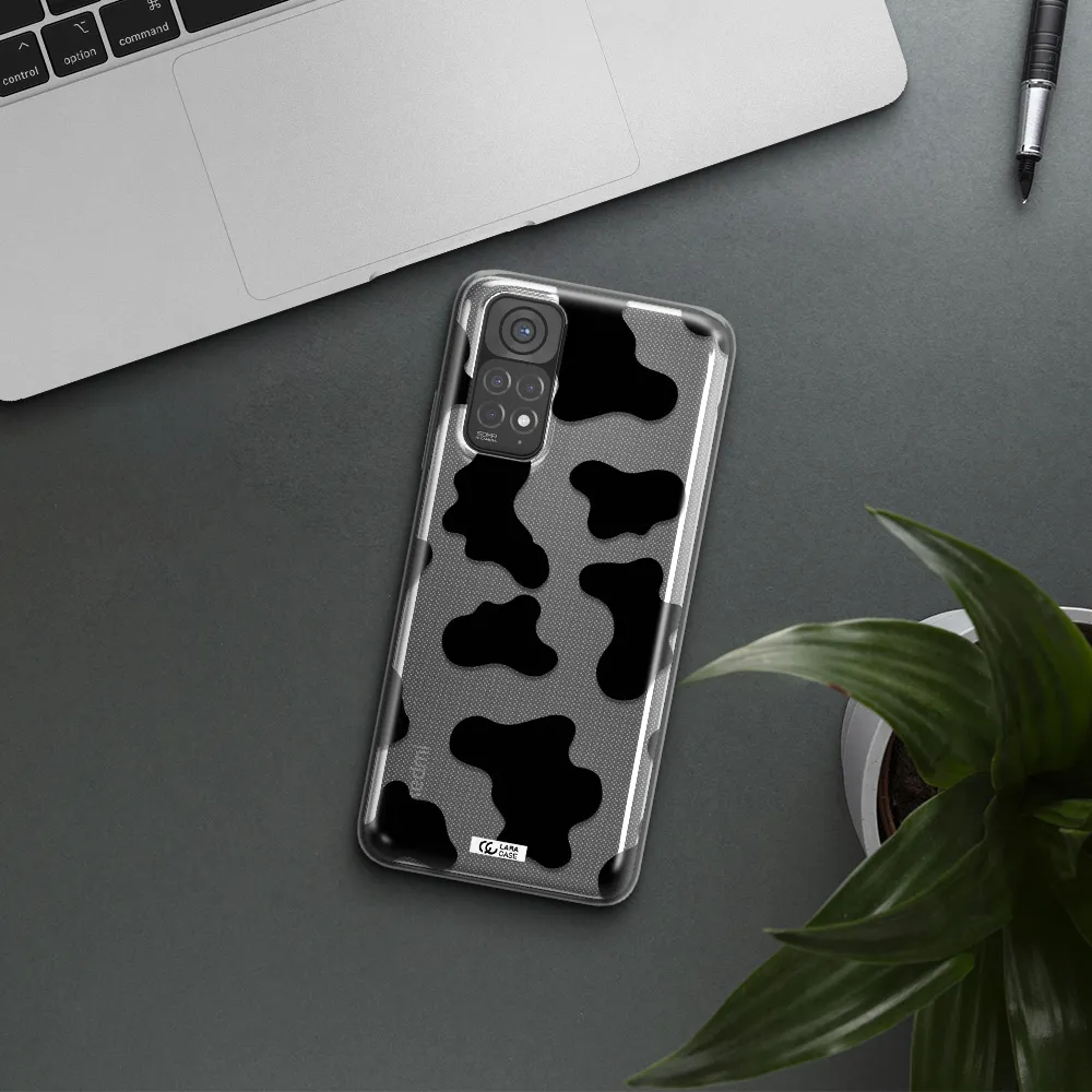 Cow Print Xiaomi Redmi Note 11 Clear TPU Case