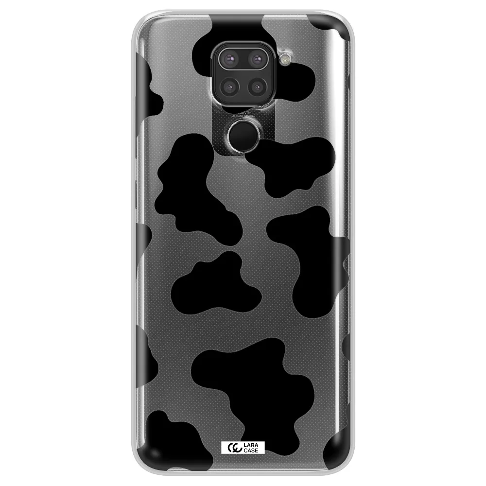 Cow Print Xiaomi Redmi Note 9 Clear TPU Case