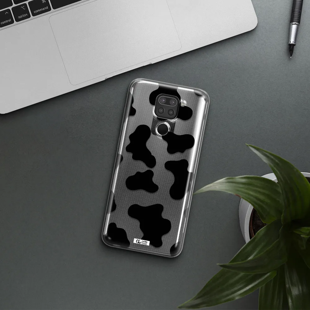 Cow Print Xiaomi Redmi Note 9 Clear TPU Case
