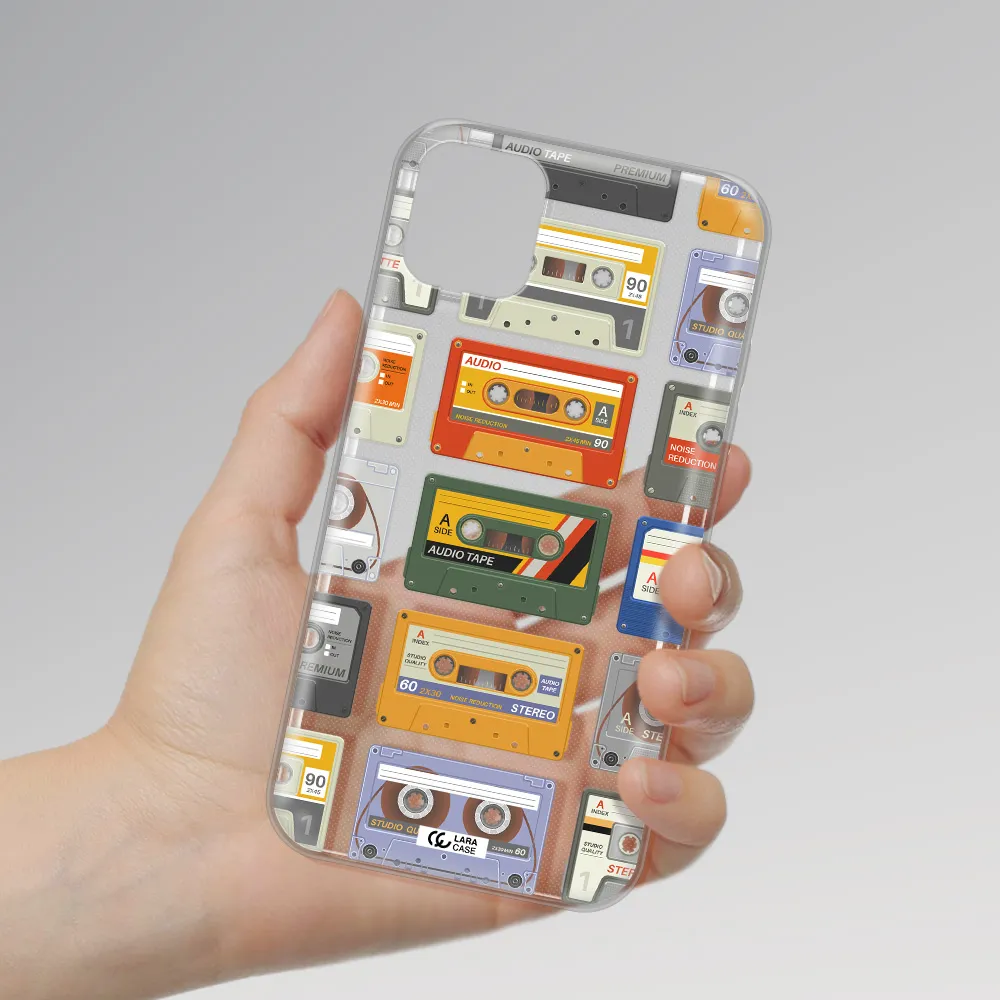 All My Cassettes Apple iPhone 11 Clear TPU Case