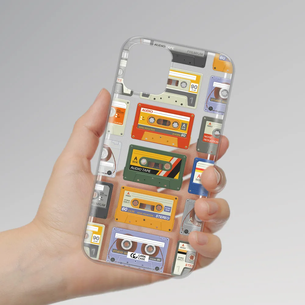 All My Cassettes Apple iPhone 11 pro Clear TPU Case