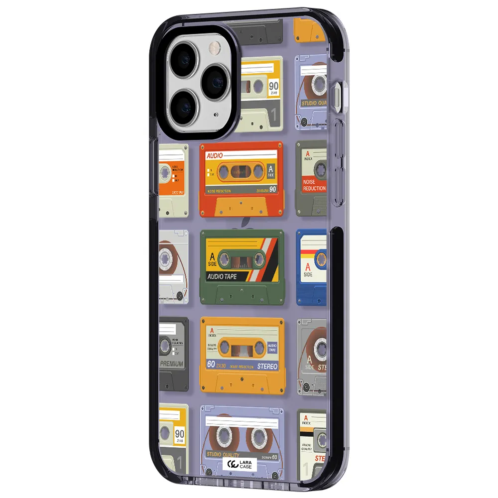 All My Cassettes Apple iPhone 11 pro impact Lilac Case