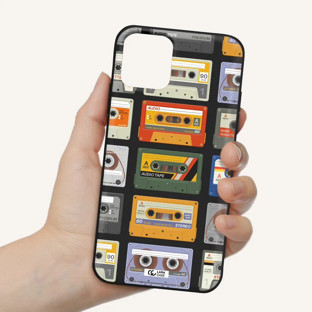 All My Cassettes Apple iPhone 11 pro max Silicone black Case