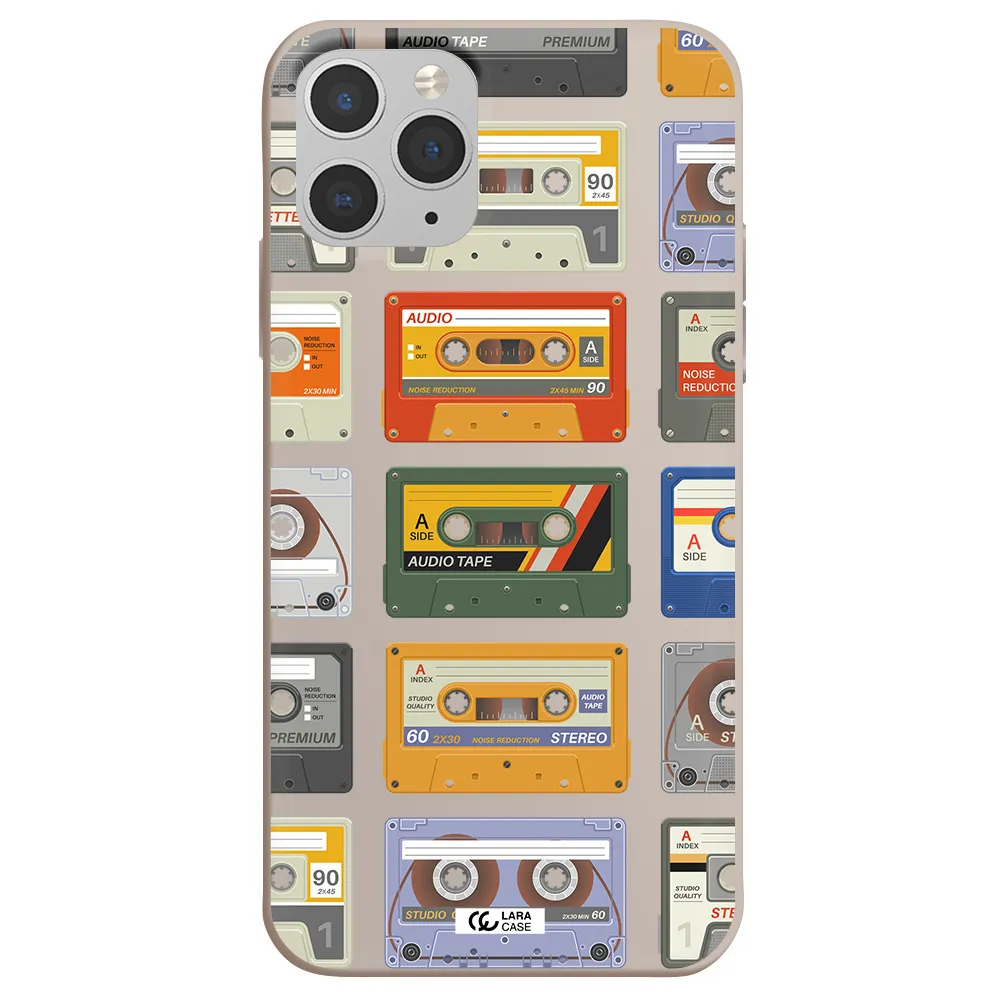 All My Cassettes Apple iPhone 11 pro max Silicone Stone Case
